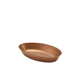 GenWare Copper Vintage Steel Oval Dish 17.5x11cm (Pack of 6)